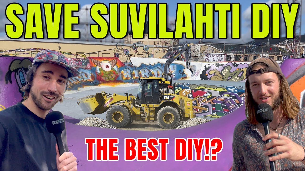 THE BEST DIY SKATEPARK?! | Suvilahti DIY Review 🔥