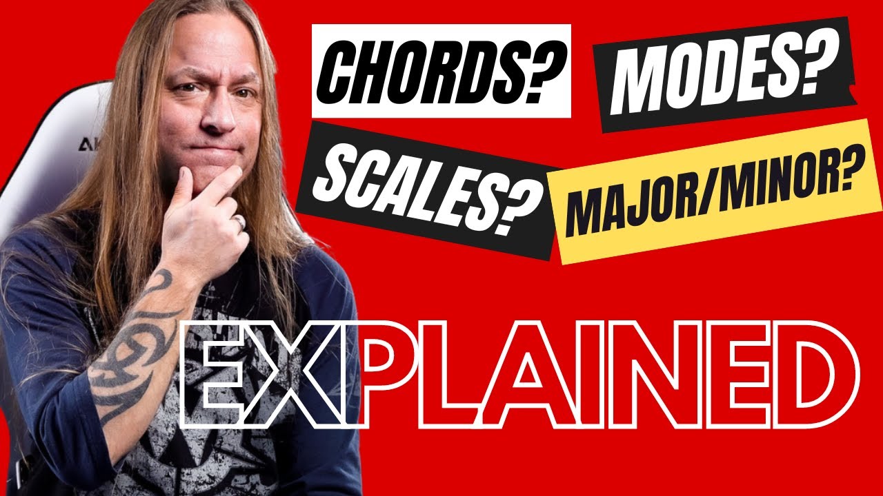 Understanding Simple Scale and Chord Theory for Guitar in (almost) 10 Minutes
