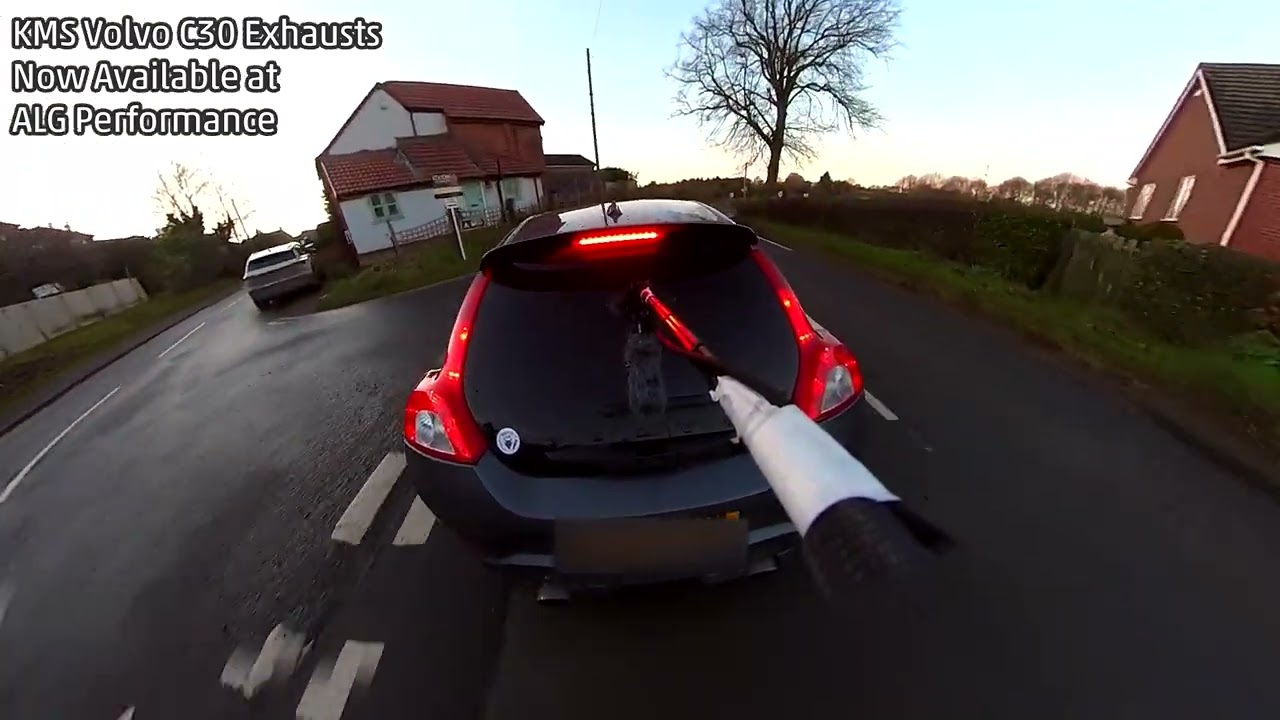 Volvo C30 T5 KMS Thunderstorm  - 3rd Person POV - Pops Bangs