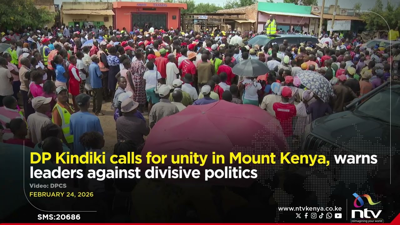 DP Kindiki calls for unity in Mount Kenya, warns leaders against divisive politics