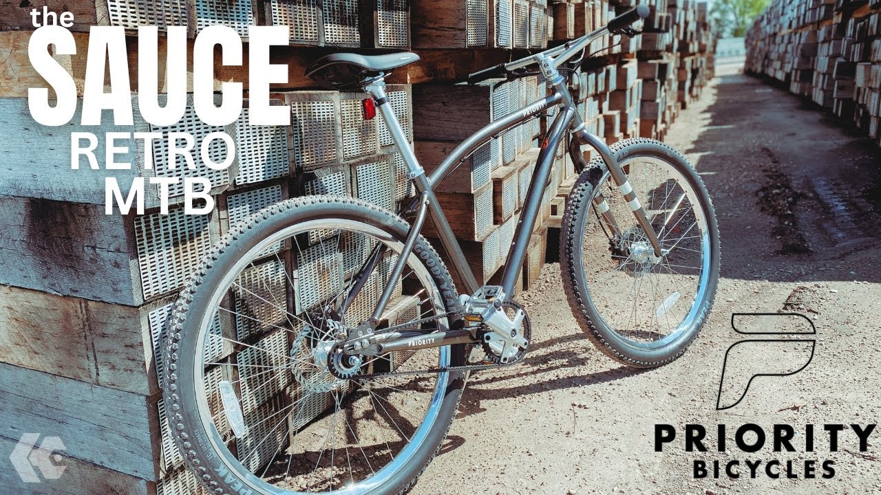 Ретро-горный велосипед $799 — соус от Priority Bicycles