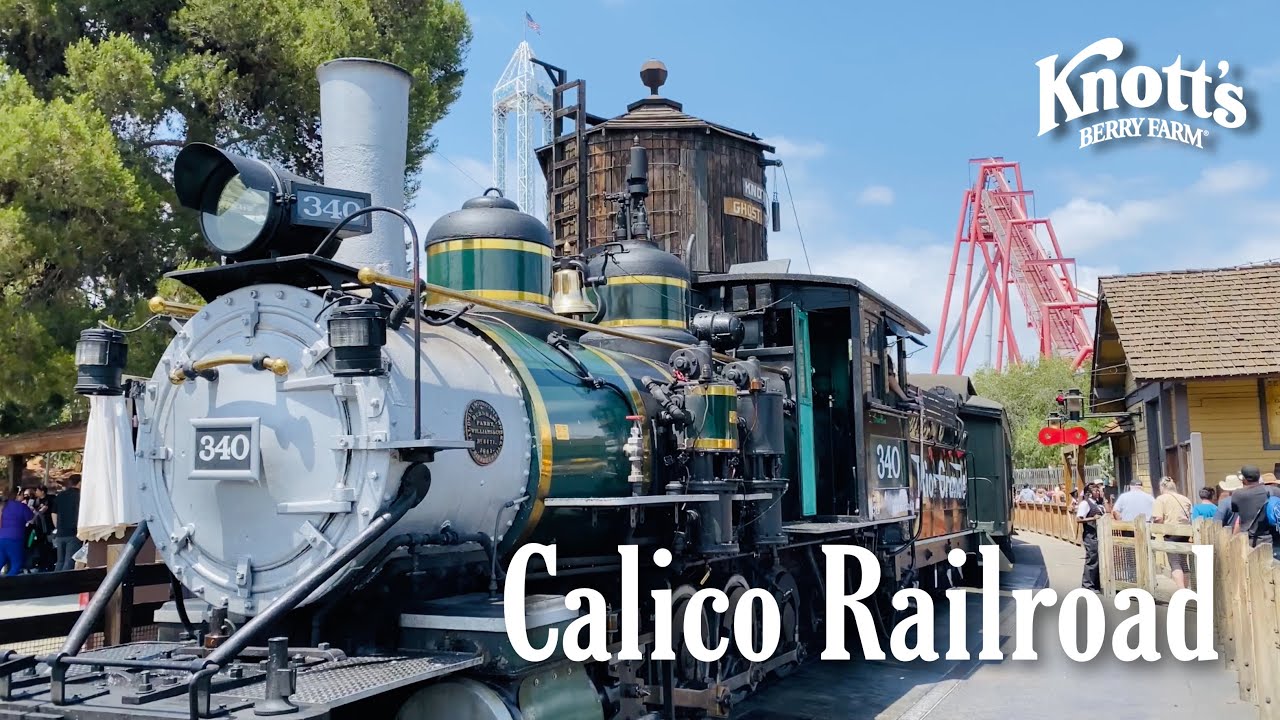 Knotts Berry Farm Calico Railroad POV 🛤