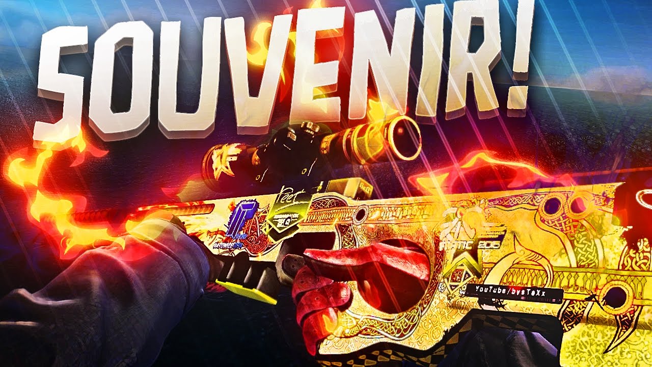 AWP DRAGON LORE SOUVENIR GAMEPLAY!