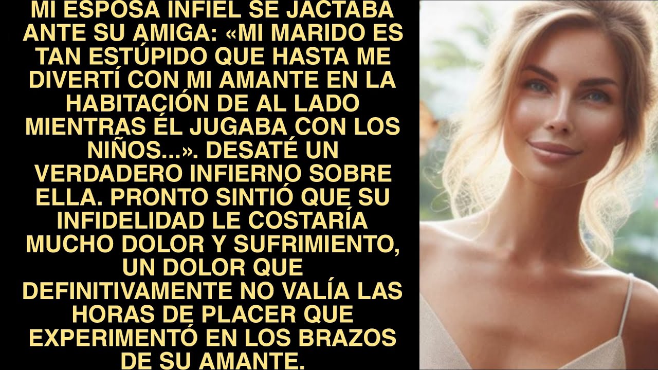 Mi Esposa Infiel Se Jactaba Ante Su Amiga: «Mi Marido Es Tan Estúpido Que Hasta Me Divertí Con Mi