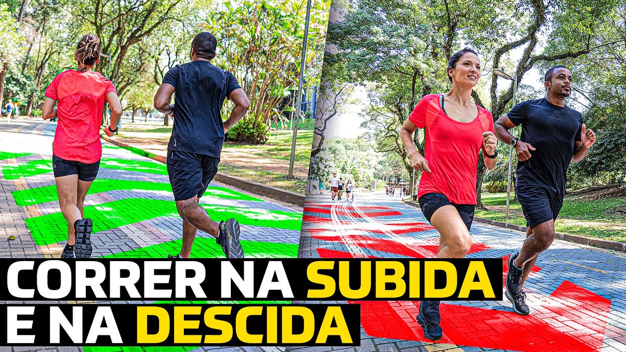 SUBIDA OU DESCIDA? A Nat e o Júlio dão ótimas dicas para a corrida ideal