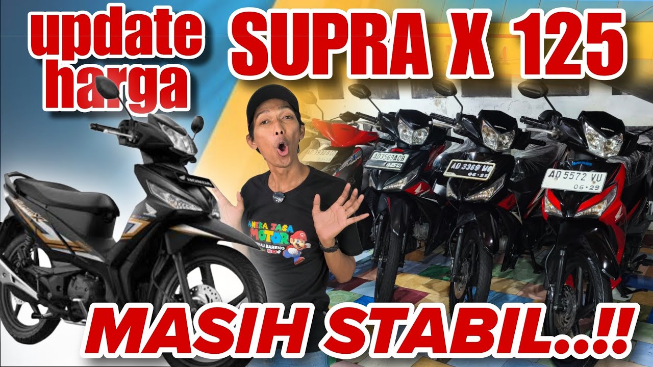 UPDATE HARGA BEKAS SUPRA X 125, masih stabil!! motor bekas murah - ANEKA JASA MOTOR