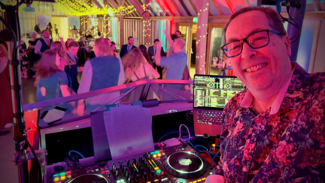 Brian Mole and Simon Mole, Wedding and event DJ in West Sussex, 2026 showreel