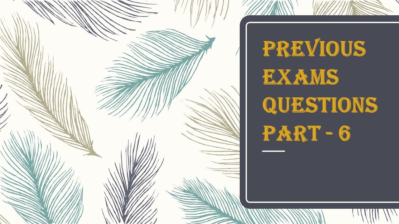 Livestock Inspector Exam Previous Questions (Part - 6)