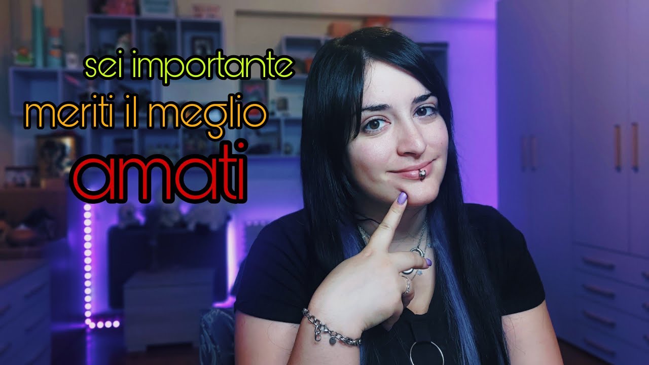 ASMR ITA🔥✨Un video per farti stare bene (positive affirmations, tongue clicking, fluffy mic)