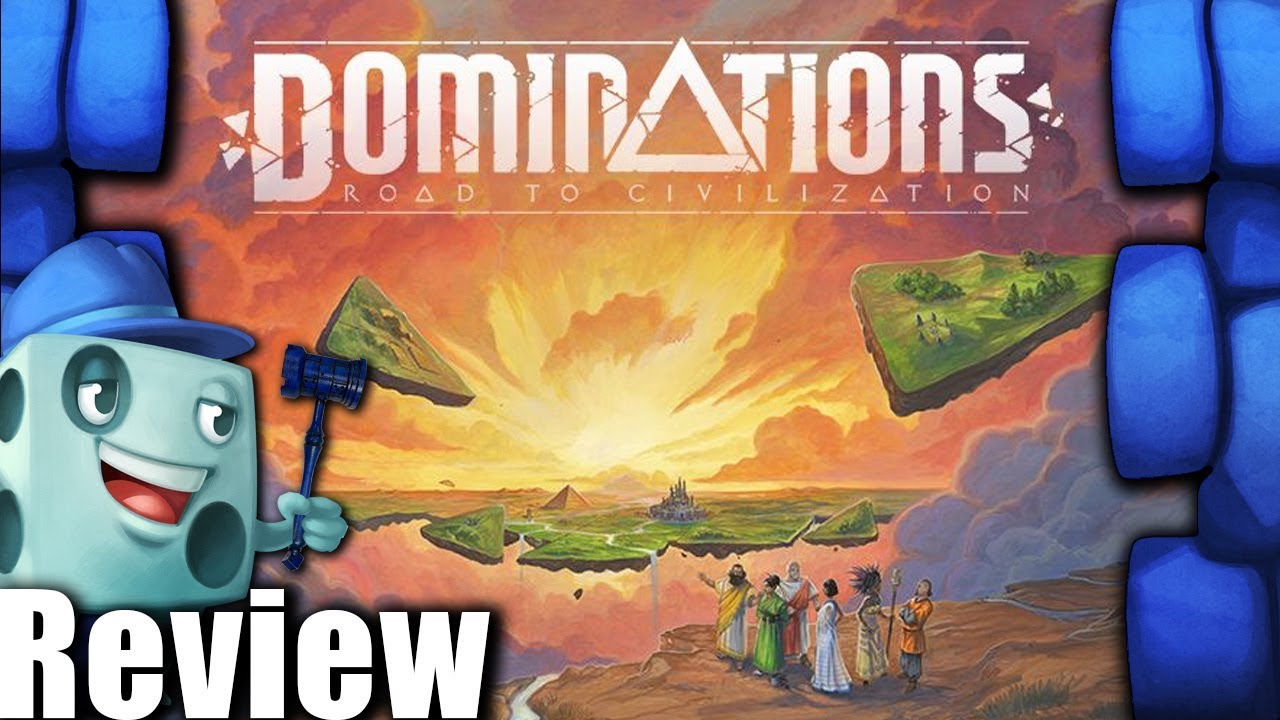 Dominations: Road to Civilization Review   with Tom Vasel