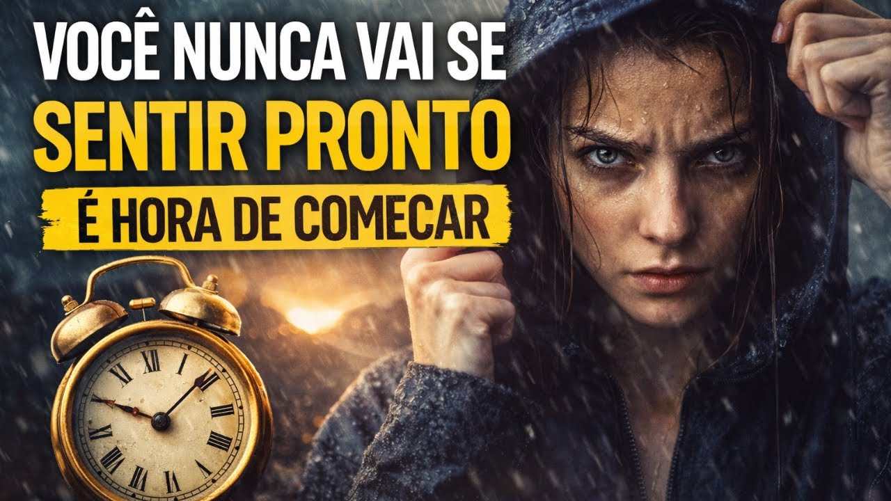 Você Nunca Vai Se Sentir Pronto — E É Exatamente Por Isso Que Precisa Começar Agora