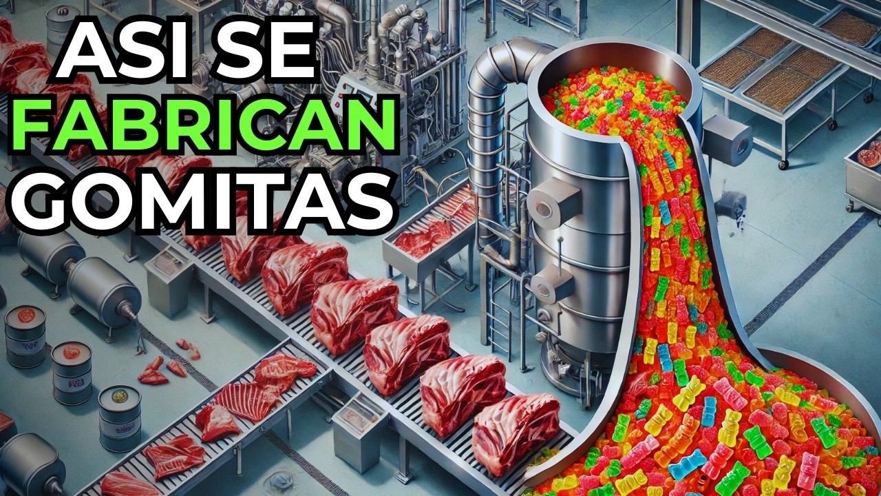 ¿Cómo se hacen las gomitas? El proceso que nadie te cuenta