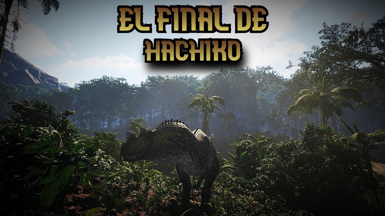 HACHIKO - PARTE #5 // EMBOSCADA DE TENONTOSAURUS TERMINA MAL - THE ISLE