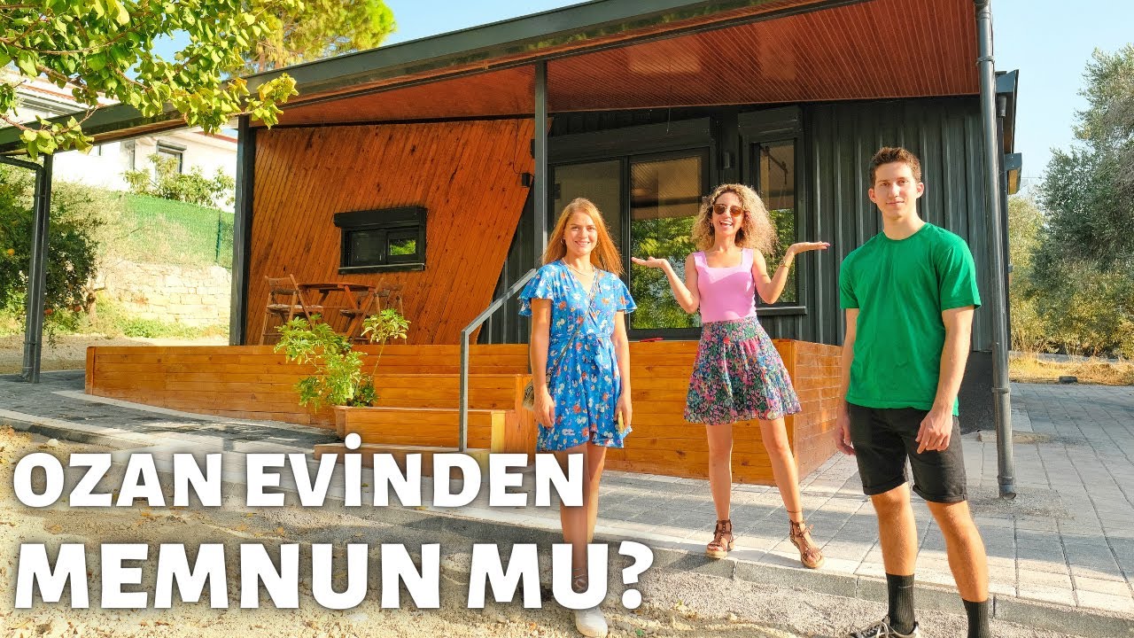 Tiny House BASKINI - Ozan MİNİMALİST Küçük Evinden MEMNUN MU?