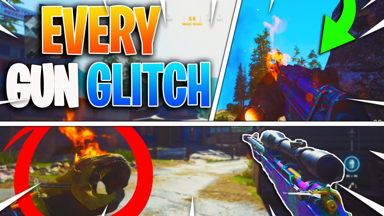 *NEW* How to Set Your Gun on Fire! + One Handed Glitch! Modern Warfare & Warzone Glitches (Tutorial)