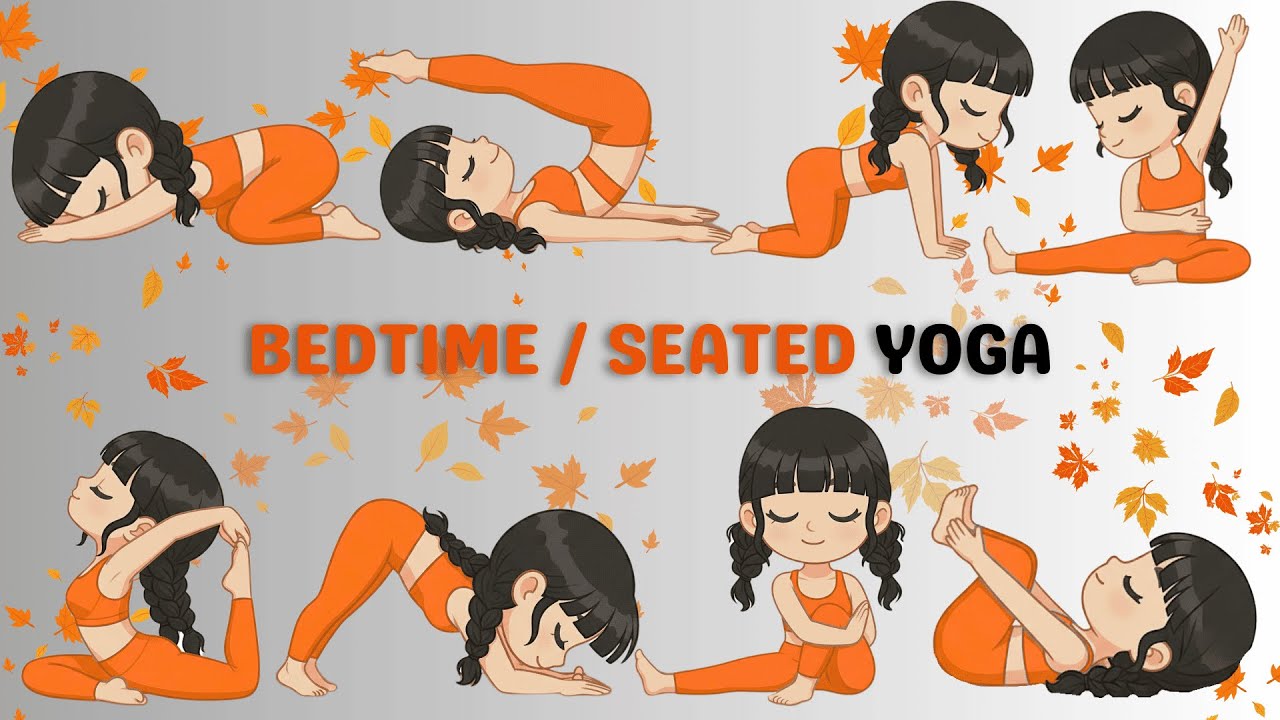 8 Min Bedtime Yoga | Full body Stretch | Yoga for Children | Kids Yoga For Better Sleep