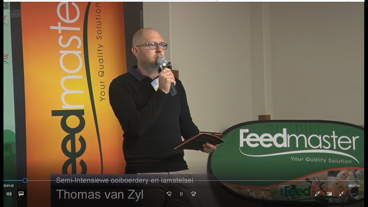 Semi-intensiewe Ooiboerdery en Lamstelsel - Thomas van Zyl