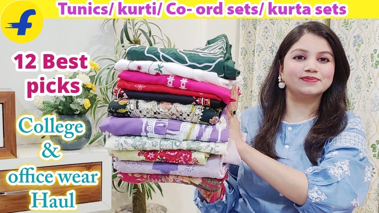 MUST HAVES Flipkart Tunic /Co- ord set /kurti & kurta set ✨ Under Budget Haul 🔥 Flipkart Budget Haul