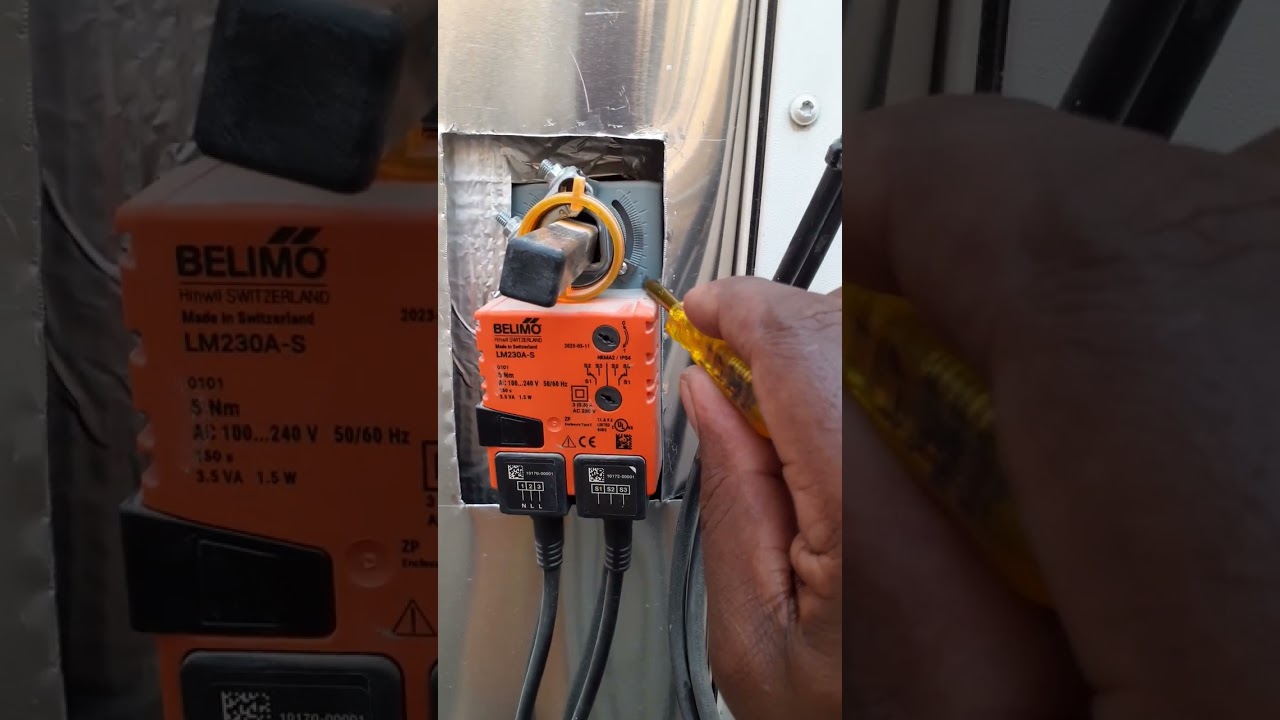 BELIMO Actuator (Damper) Explained.