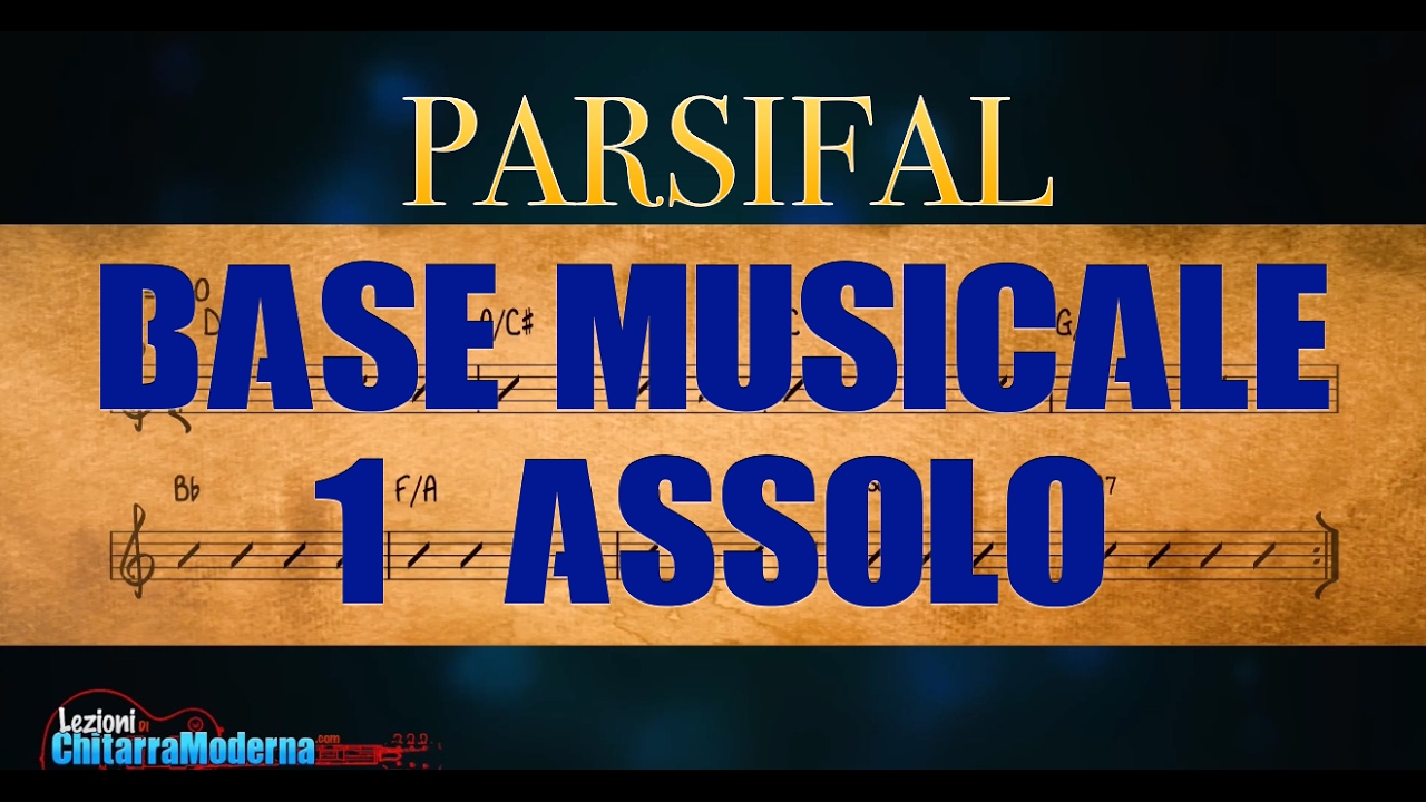 Parsifal dei Pooh - Base Musicale 1° Assolo - Lezioni di Chitarra Elettrica
