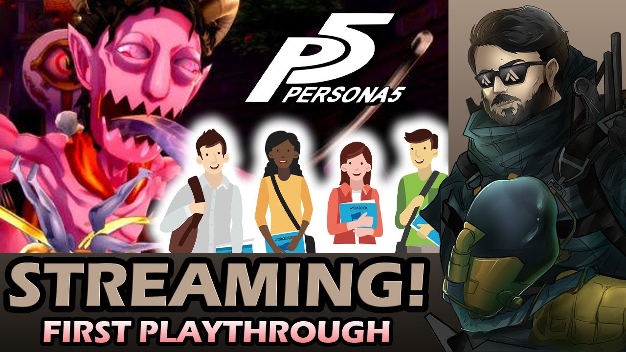 Persona 5 Royal - Day 3 - Local High Schoolers DESTROY DIDDYSHIDA! (First Playthrough)