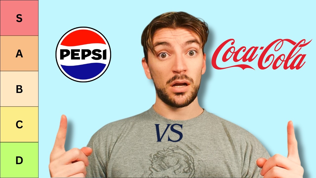 Ranking the WEIRDEST Coke & Pepsi Flavors
