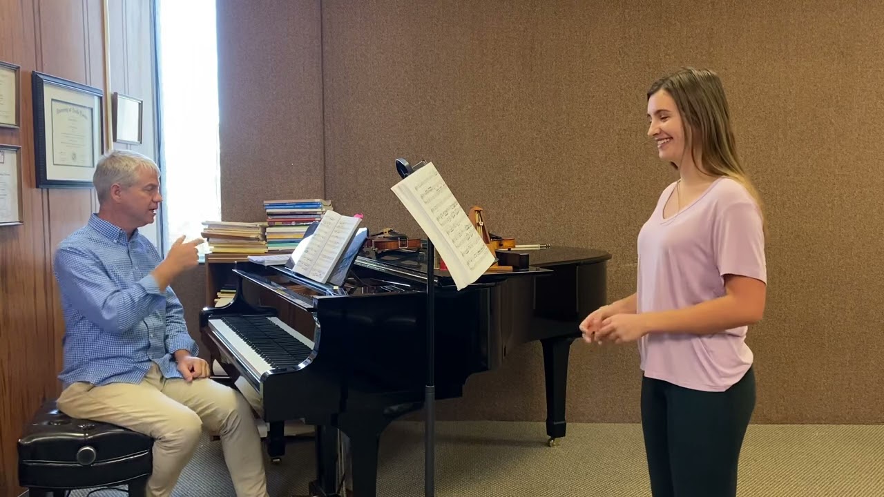 Jon Bassett voice teaching sample Kaia Porgi Amor