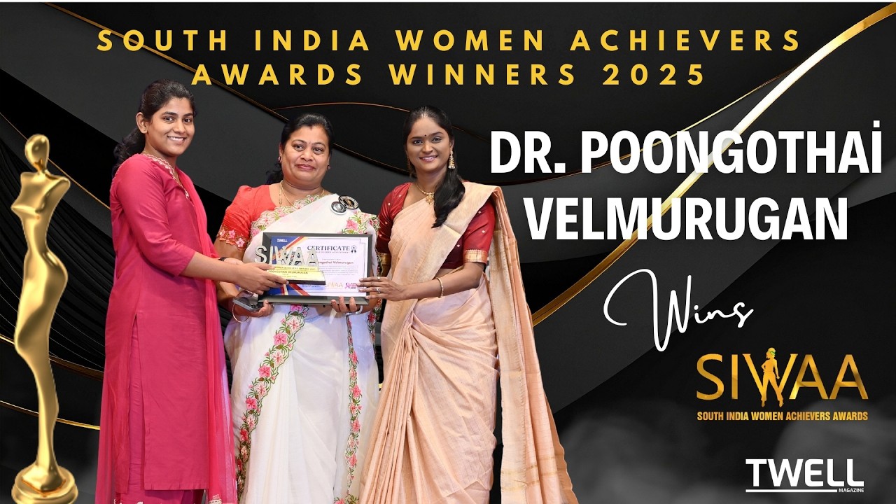 Dr. Poongothai Velmurugan: School Leadership Visionary Wins Outstanding Educator | SIWAA 2025