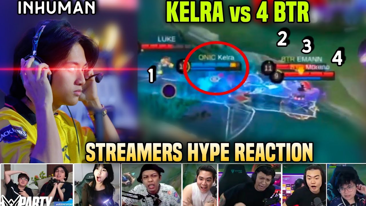 Streamers REACTION to KELRA 1 vs 4 and KALEA + LUO YI Diversion Tidal Strike COMBO...😱😱😱