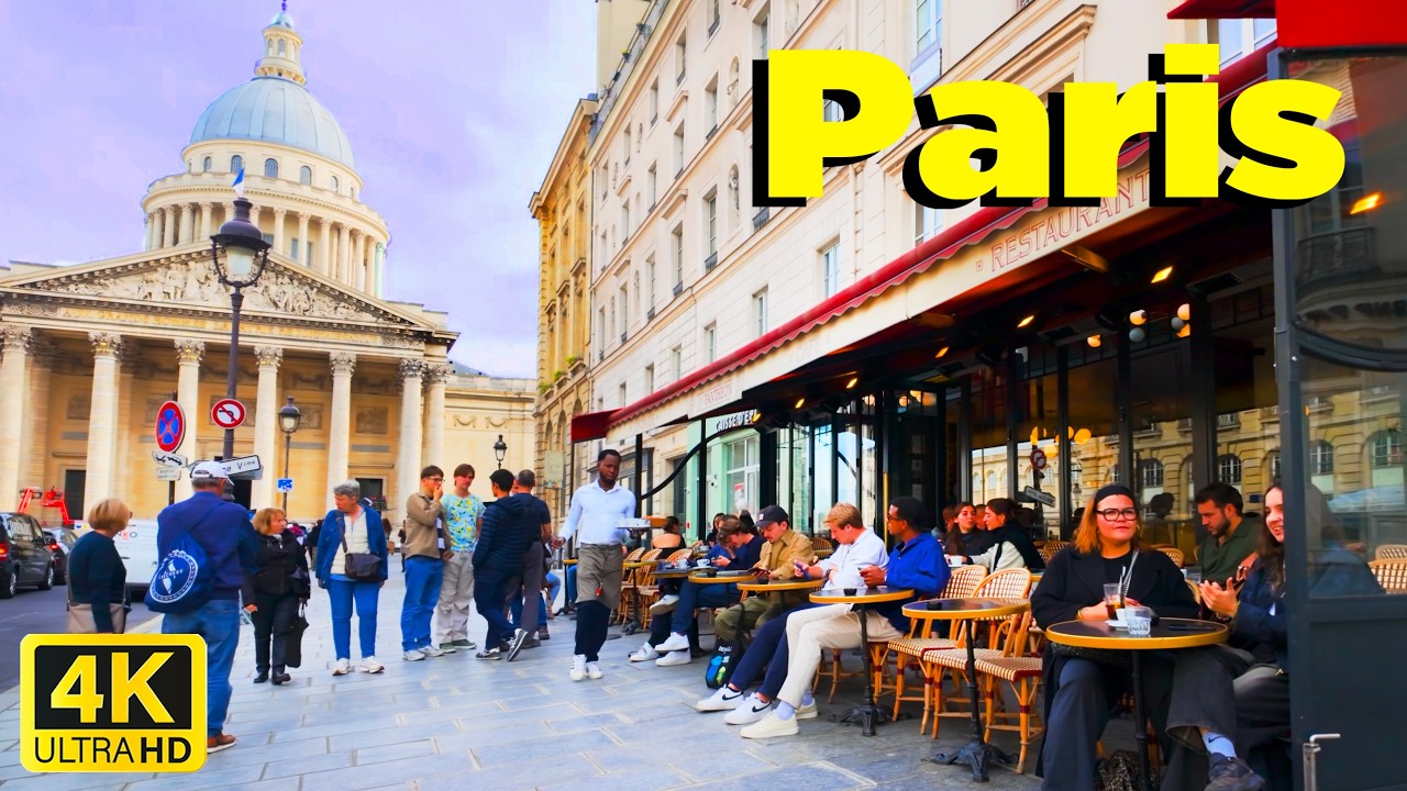 🇫🇷Paris Walk 4K60fps HDR -Latin Quarter, Châtelet Quarter, Place Vendome- ☀️ (08/10/2025)