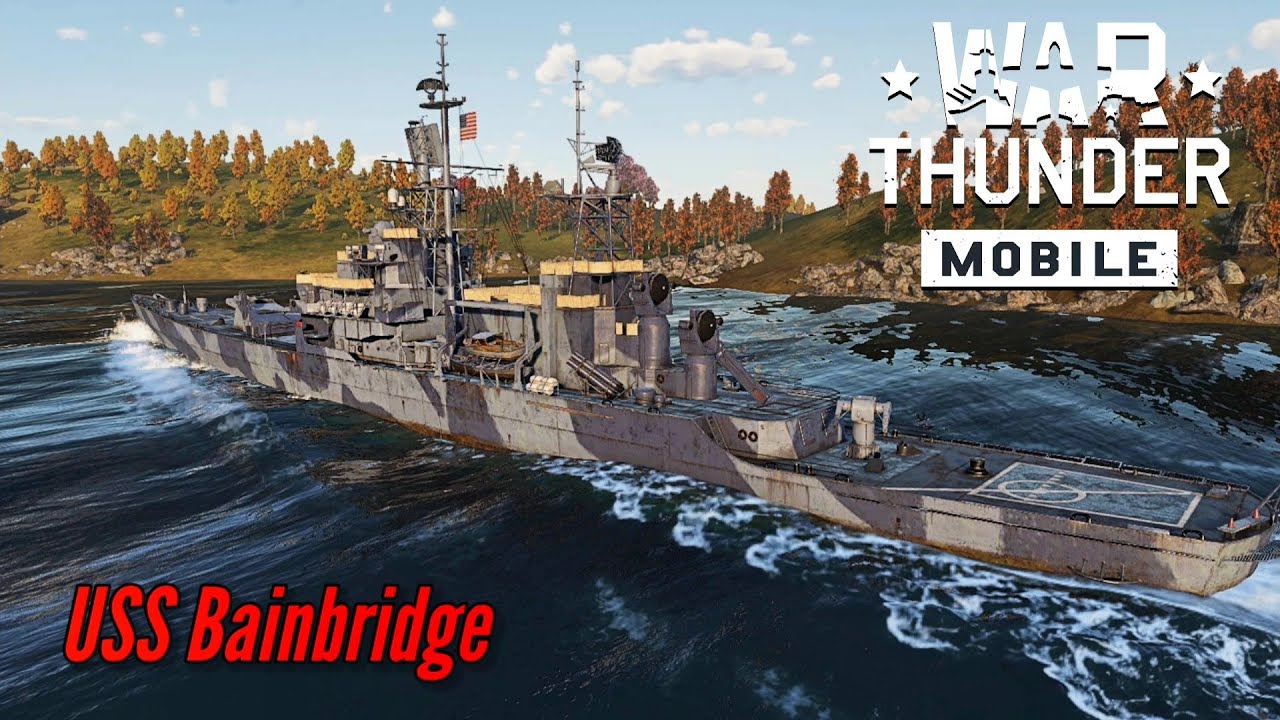 NEW! USS Bainbridge: Belknap's predecessor class - War Thunder Mobile