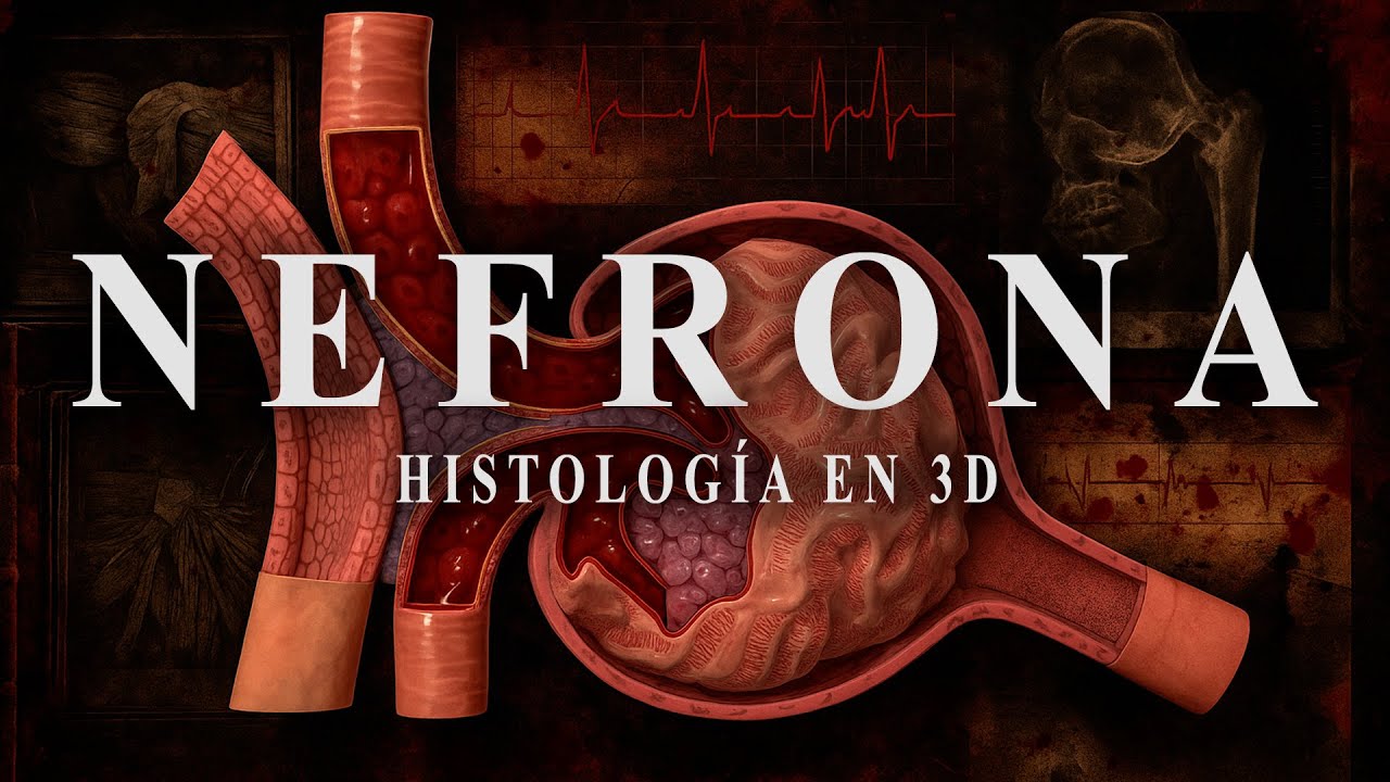 HISTOLOGÍA en 3D - Corpúsculo Renal, Glomérulo y Cápsula de Bowman como NUNCA ANTES VISTO
