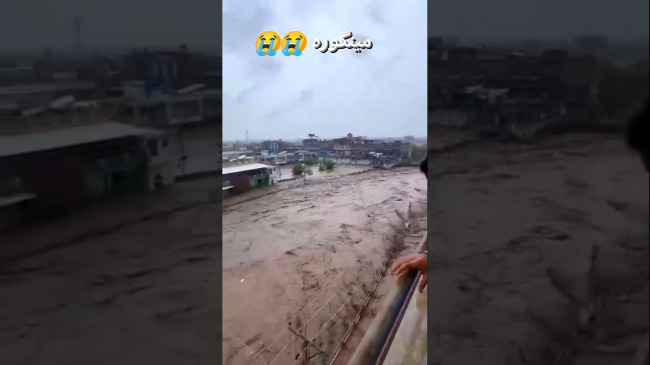 Flood in  Mingora city