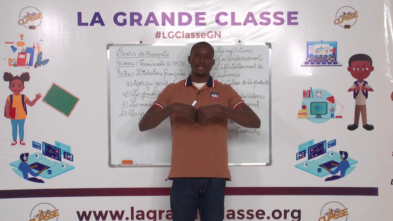 LGC_EP75: Français « Littérature française du XXe siècle » -Terminale SS-SM-SE avec le prof A. Baldé