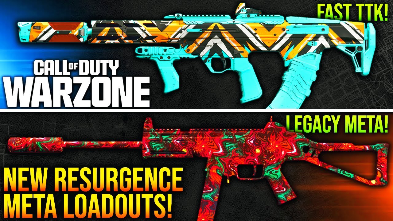 WARZONE: New TOP 5 BEST RESURGENCE META LOADOUTS After Update! (WARZONE New Meta)