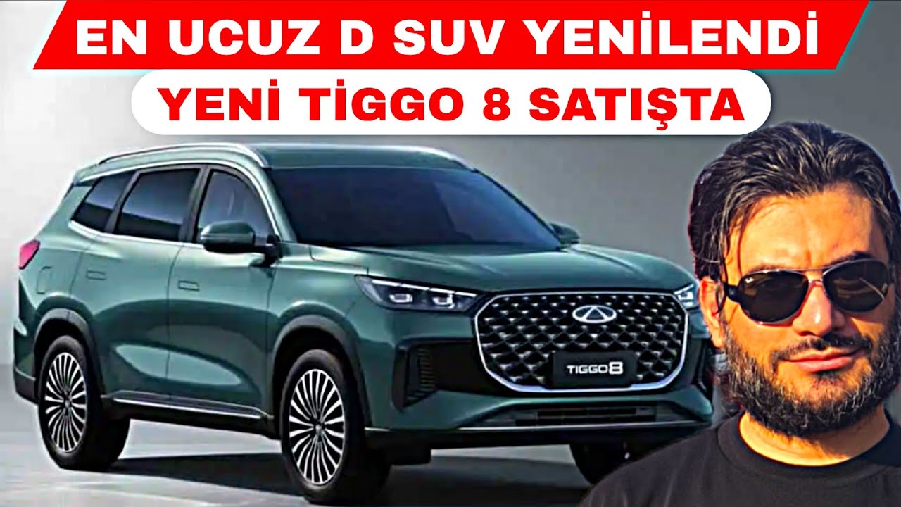 EN UCUZ D SUV YENİ CHERY TİGGO 8 T&Uuml;RKİYE'DE SATIŞA &Ccedil;IKTI