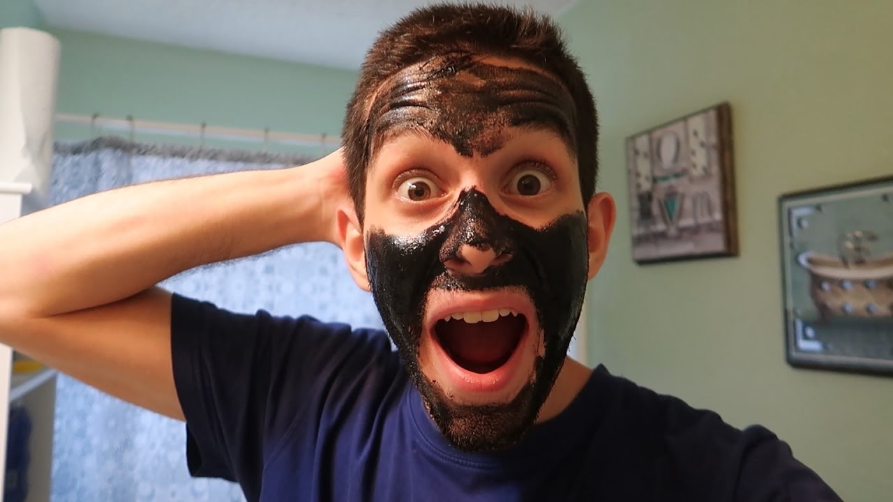 جربت القناع الاسود black mask شوفوا شصار بوجهي !!