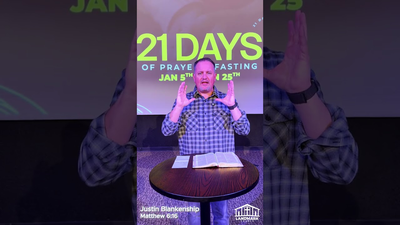 2026 Days of Prayer - Day 1 | Landmark Church | Pastor Justin