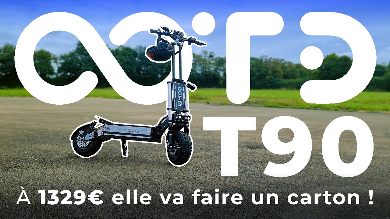 OOTD T90 - Cette trottinette électrique de 6000w à 1329€ va cartonner !