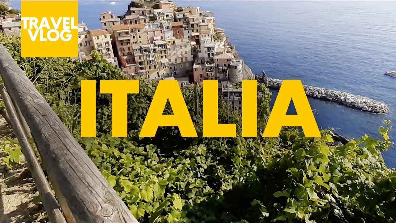 ITALIA - B-ROLL - TRAVEL VLOG. Milano, Cinque Terre, Riomaggiore, Manarola, Corniglia, Lukka, Pisa.