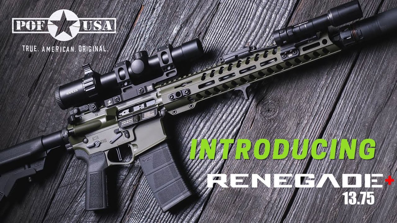 Представляем Patriot Ordinance Factory Renegade + Dragoon 13.75