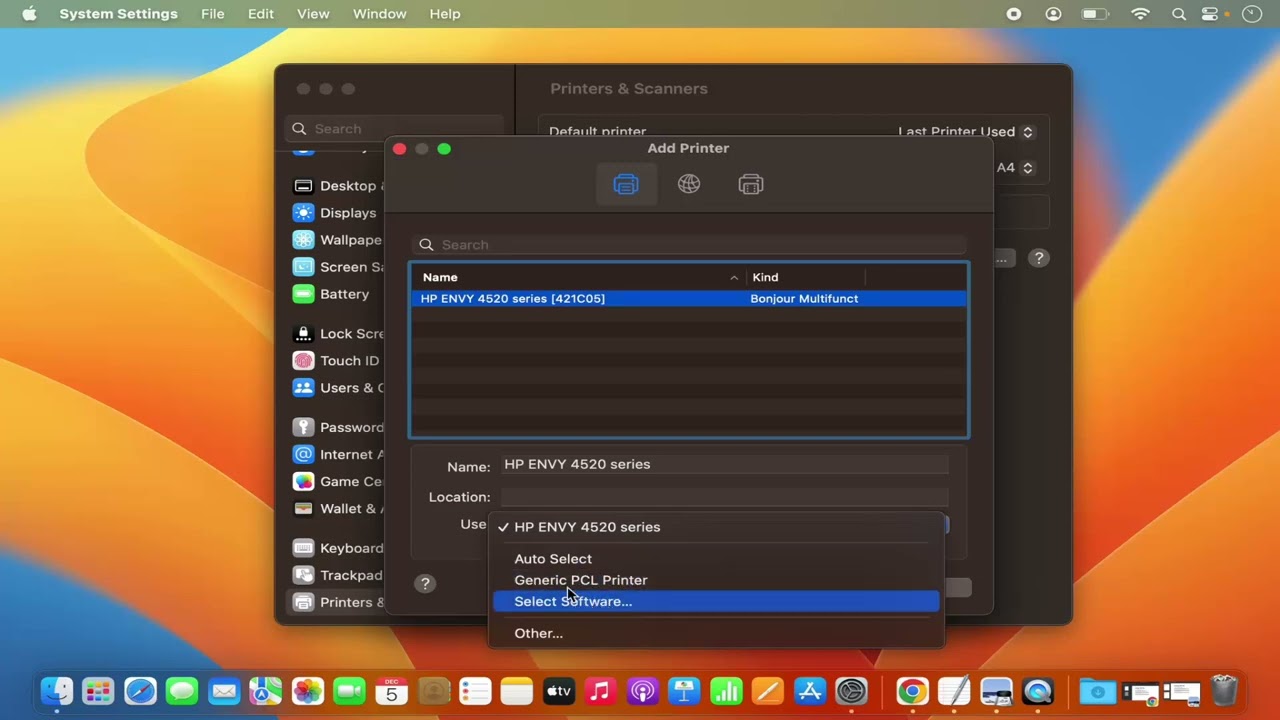 Как настроить принтер на MacBook (M1 | M2 | M3 | M4 | MacBook Pro | MacBook Air)