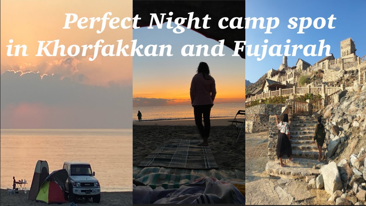New year fireworks camp UAE/ khorfakkan camping/Sandy beach Fujairah/Heritage village and wadi