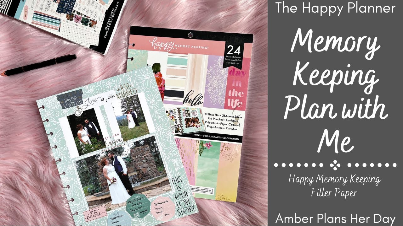 Memory Keeping Plan with Me | The Happy Planner
