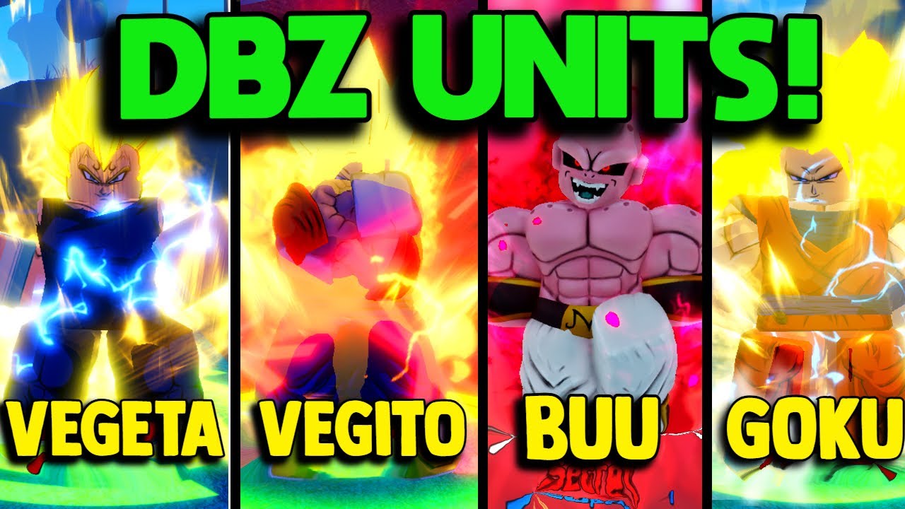 ALL NEW 4 EVOLVED DRAGON BALL + VEGITO UNITS SHOWCASE IN ANIME ADVENTURES UPDATE 18.5!