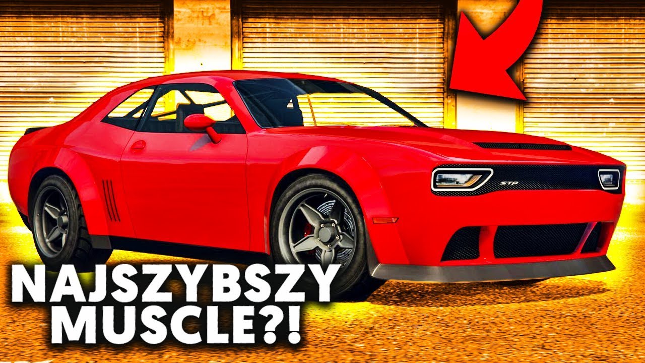 GTA V |  TEST NOWEGO NAJSZYBSZEGO MUSCLE! | GAUNTLET HELLFIRE