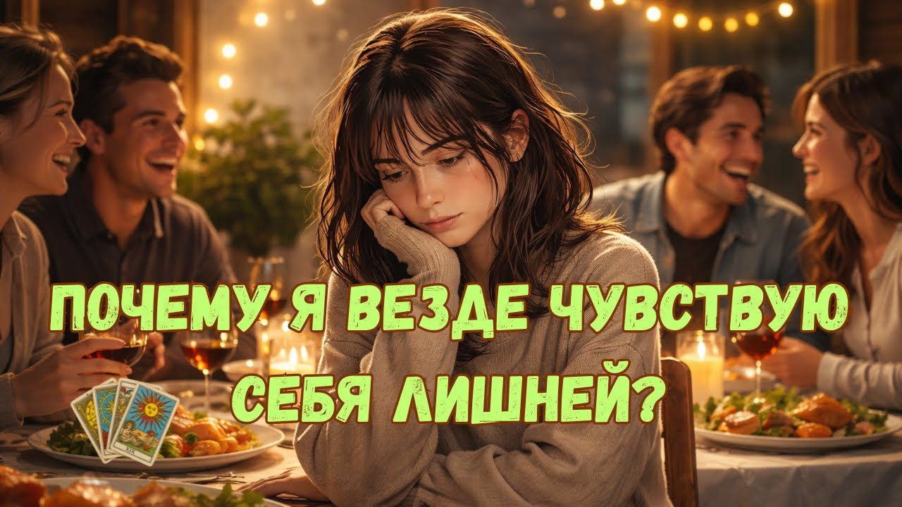 Почему я часто чувствую себя лишней, даже среди близких?