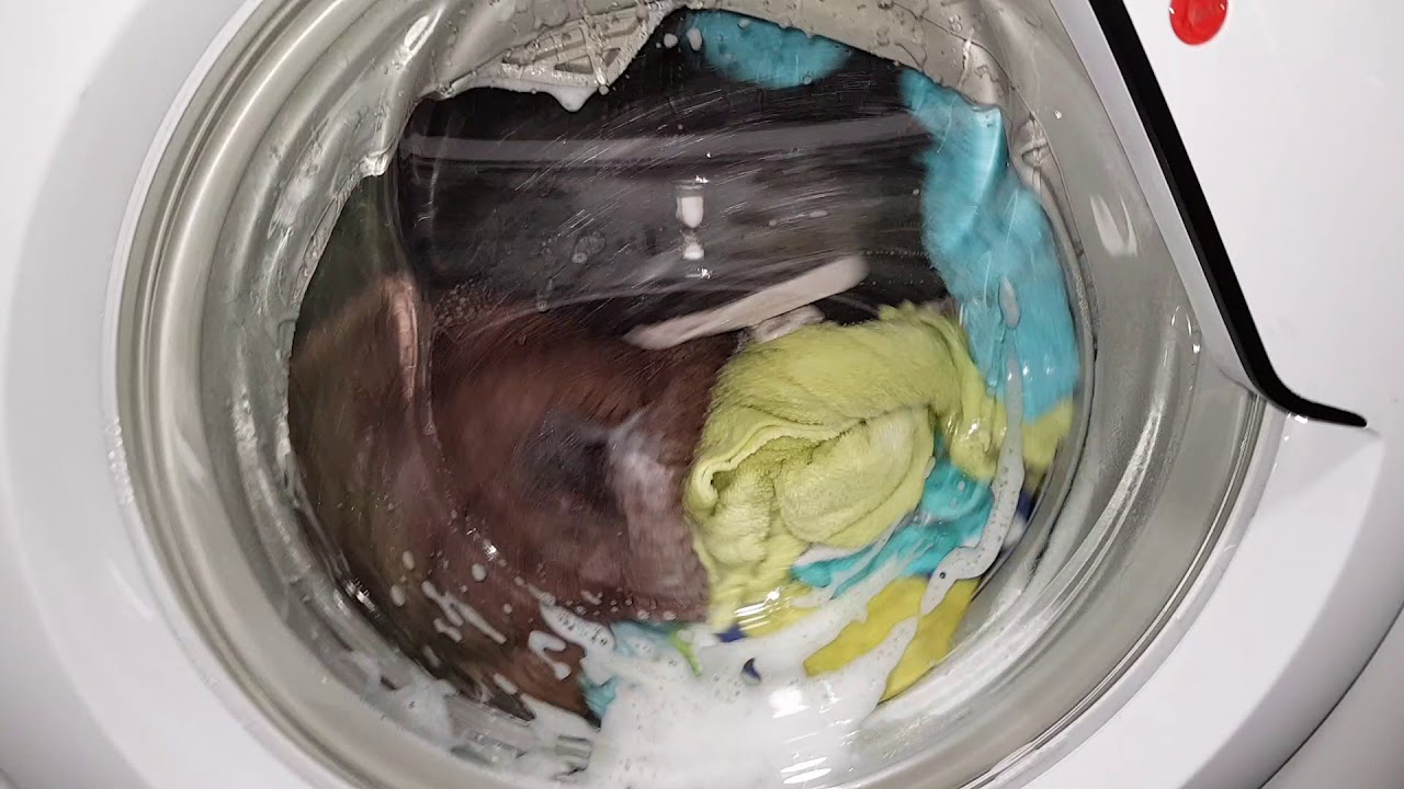 Hoover baby 60c interm after 1st rinse and anti suds routine