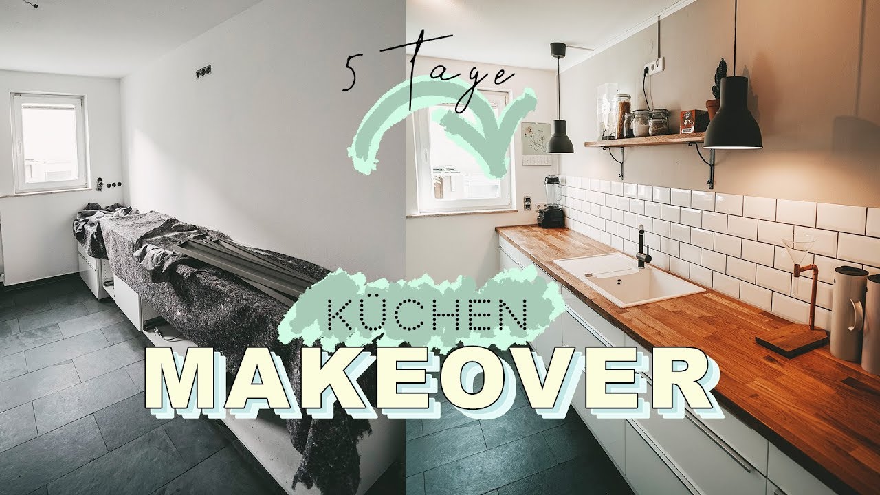 KÜCHEN MAKEOVER - skandinavisch modern | Küche renovieren in  5 Tagen | EASY ALEX