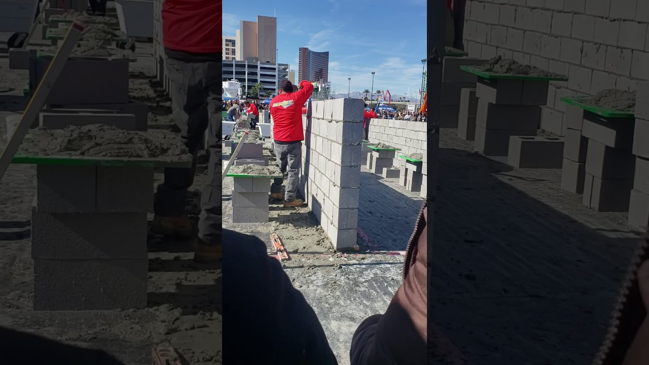 Fastest Trowel on the Block Las Vegas Competition 2020